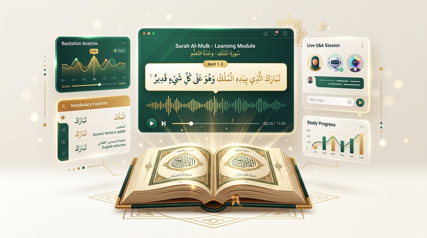 LiveDars Cloud Quran & Arabic Interactive Platform
